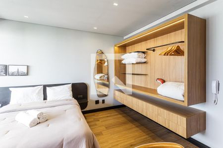 Studio de kitnet/studio para alugar com 1 quarto, 32m² em Indianópolis, São Paulo