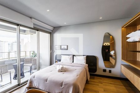 Studio de kitnet/studio para alugar com 1 quarto, 32m² em Indianópolis, São Paulo