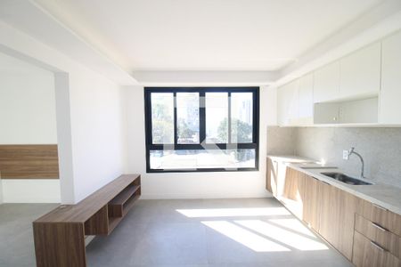 Sala / Cozinha de apartamento à venda com 1 quarto, 36m² em Santana, São Paulo