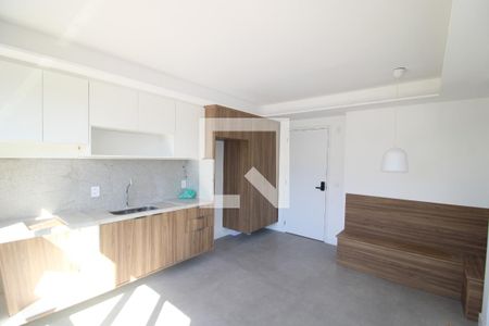 Sala / Cozinha de apartamento à venda com 1 quarto, 36m² em Santana, São Paulo