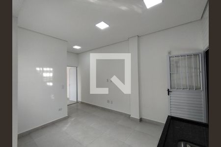 Sala/Cozinha de casa para alugar com 1 quarto, 54m² em Vila Brasilio Machado, São Paulo