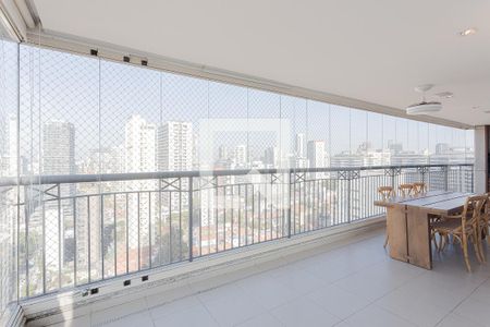 Varanda de apartamento à venda com 4 quartos, 258m² em Sumaré, São Paulo