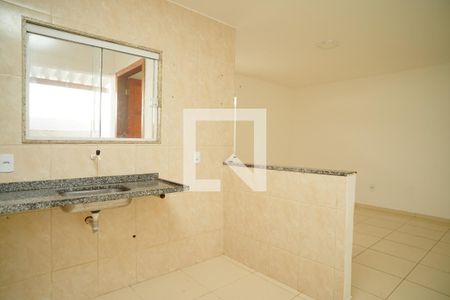 Cozinha de casa para alugar com 1 quarto, 45m² em Jardim Atlântico Leste, Maricá