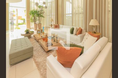 Sala de casa de condomínio para alugar com 5 quartos, 580m² em Alphaville Ii, Salvador