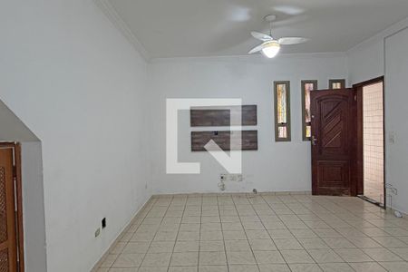 Sala de casa para alugar com 3 quartos, 190m² em Campo Grande, Santos