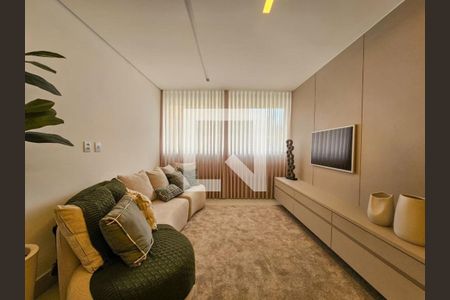 Sala de apartamento para alugar com 3 quartos, 93m² em Paquetá, Belo Horizonte