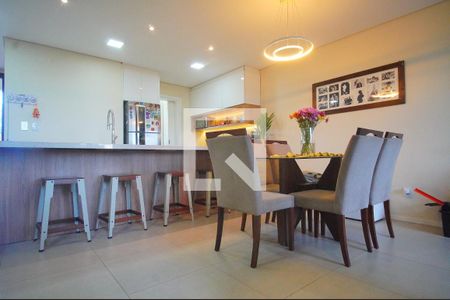 Sala de Jantar de casa à venda com 3 quartos, 120m² em Canudos, Novo Hamburgo