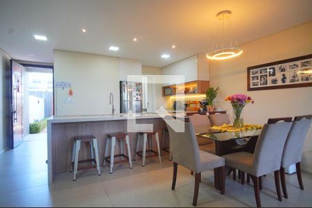 Sala de Jantar de casa à venda com 3 quartos, 120m² em Canudos, Novo Hamburgo