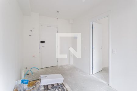 Sala/Cozinha de apartamento à venda com 1 quarto, 25m² em Vila Nova Conceição, São Paulo