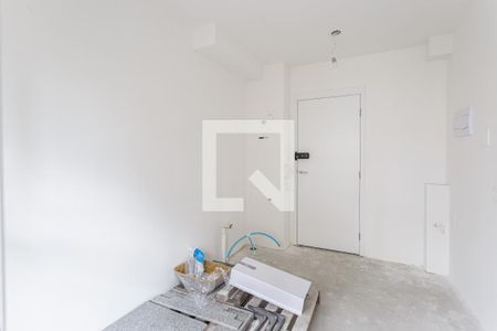 Sala/Cozinha de apartamento à venda com 1 quarto, 25m² em Vila Nova Conceição, São Paulo