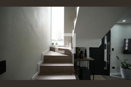 Sala de casa para alugar com 3 quartos, 110m² em Vila Linda, Santo André
