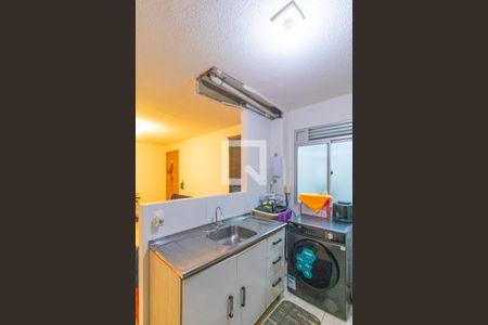 Cozinha e Área de Serviço de apartamento para alugar com 2 quartos, 50m² em Estância Velha, Canoas