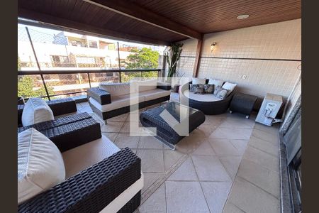 Varanda de apartamento à venda com 5 quartos, 217m² em Recreio dos Bandeirantes, Rio de Janeiro