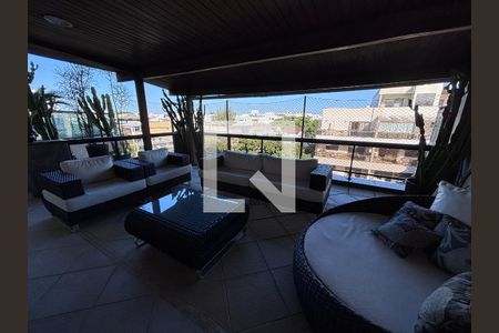 Varanda de apartamento à venda com 5 quartos, 217m² em Recreio dos Bandeirantes, Rio de Janeiro