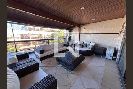 Varanda de apartamento à venda com 5 quartos, 217m² em Recreio dos Bandeirantes, Rio de Janeiro