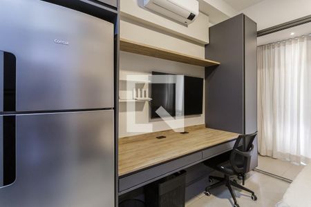 Studio de kitnet/studio para alugar com 1 quarto, 27m² em Indianópolis, São Paulo