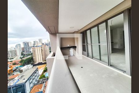 Varanda de apartamento à venda com 2 quartos, 81m² em Brooklin, São Paulo