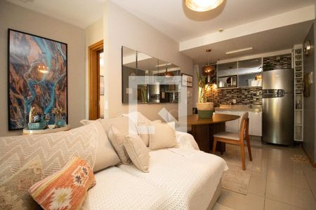 Sala de apartamento à venda com 2 quartos, 52m² em Guará, Brasília