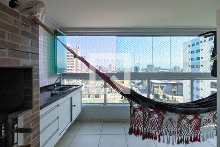 Sacada de apartamento para alugar com 1 quarto, 59m² em Canto do Forte, Praia Grande