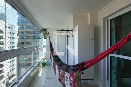 Sacada de apartamento para alugar com 1 quarto, 59m² em Canto do Forte, Praia Grande