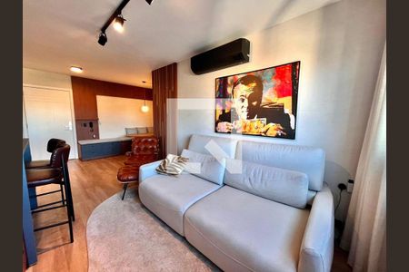 Sala de apartamento à venda com 1 quarto, 43m² em Chácara das Pedras, Porto Alegre