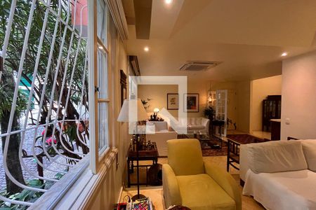 Sala  de apartamento à venda com 3 quartos, 121m² em Leblon, Rio de Janeiro
