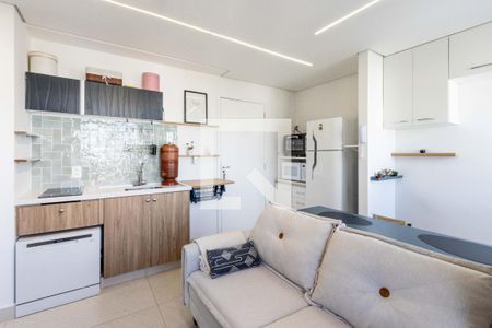 Sala de apartamento à venda com 1 quarto, 28m² em Lapa, São Paulo