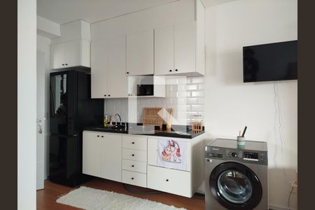   Cozinha de kitnet/studio para alugar com 1 quarto, 27m² em Vila Matilde, São Paulo