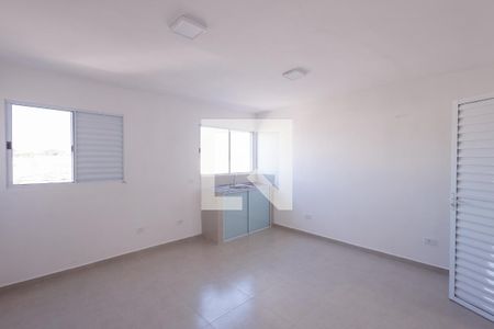 Quarto e Cozinha de kitnet/studio para alugar com 1 quarto, 25m² em Areão, Taubaté