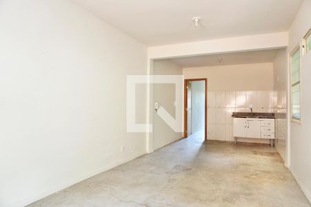 Sala e Cozinha de kitnet/studio para alugar com 1 quarto, 42m² em São Francisco, Belo Horizonte