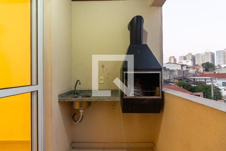 Varanda gourmet de apartamento para alugar com 2 quartos, 51m² em Jaguaribe, Osasco