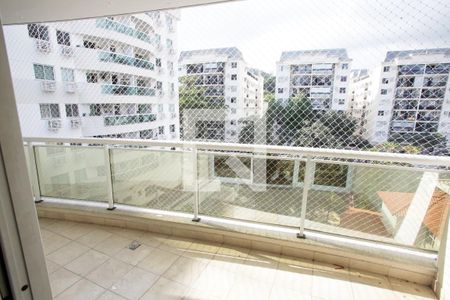 Varanda da Sala de apartamento para alugar com 3 quartos, 80m² em Freguesia (jacarepaguá), Rio de Janeiro