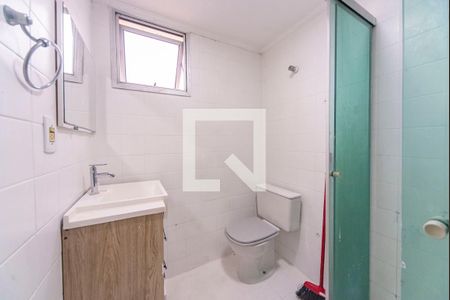 Banheiro  de apartamento à venda com 2 quartos, 62m² em Vila Floresta, Santo André
