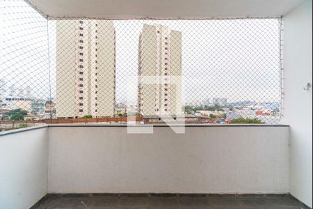 Varanda da Sala de apartamento à venda com 2 quartos, 62m² em Vila Floresta, Santo André