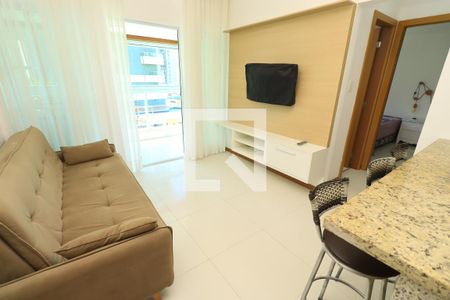 Sala de apartamento para alugar com 1 quarto, 49m² em Jardim Armação, Salvador