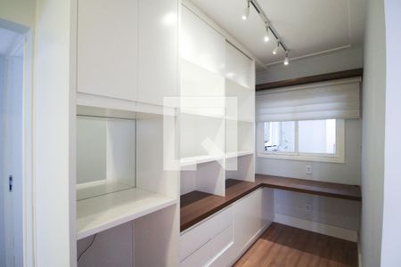 Corredor - Escritório  de apartamento para alugar com 2 quartos, 74m² em Indianópolis, São Paulo