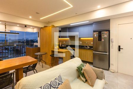 Sala de apartamento para alugar com 1 quarto, 64m² em Jardim Bom Clima, Guarulhos