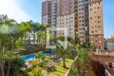 Vista da sala  de apartamento à venda com 3 quartos, 64m² em Centro, Diadema