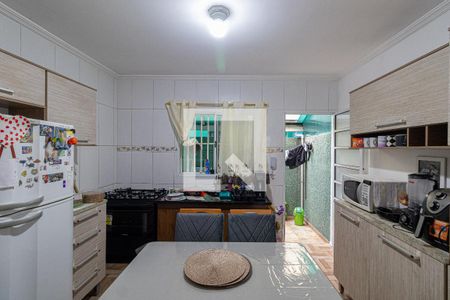 Sala e Cozinha  de casa de condomínio à venda com 2 quartos, 52m² em Vila Nova Curuca, São Paulo