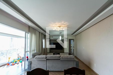 Sala de apartamento à venda com 3 quartos, 130m² em Baeta Neves, São Bernardo do Campo