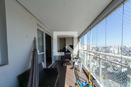 Varanda Gourmet de apartamento à venda com 3 quartos, 130m² em Baeta Neves, São Bernardo do Campo
