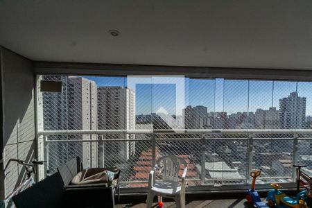 Vista da Sala de apartamento à venda com 3 quartos, 130m² em Baeta Neves, São Bernardo do Campo