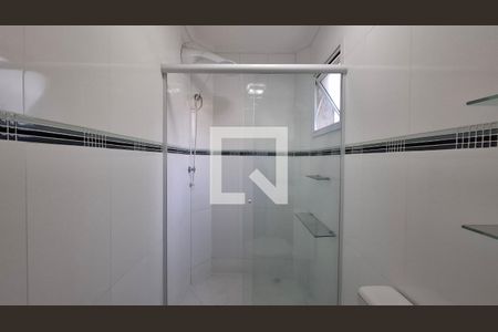 Banheiro Quarto 1 suíte de apartamento para alugar com 3 quartos, 80m² em Paraíso, Santo André