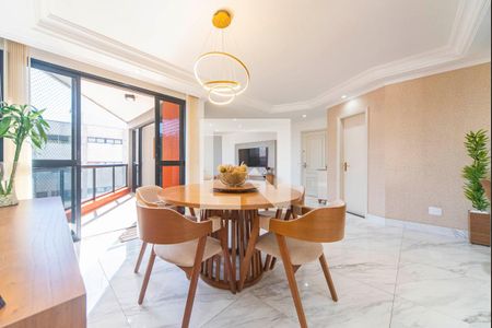 Sala de apartamento à venda com 4 quartos, 178m² em Vila Valparaíso, Santo André