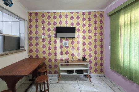 Sala de apartamento para alugar com 1 quarto, 40m² em Vila Caiçara, Praia Grande