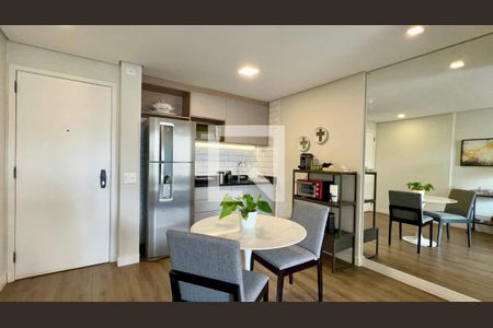 Sala de Jantar de apartamento à venda com 1 quarto, 43m² em Pinheiros, São Paulo
