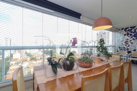 Varanda da Sala de apartamento para alugar com 3 quartos, 127m² em Sumaré, São Paulo
