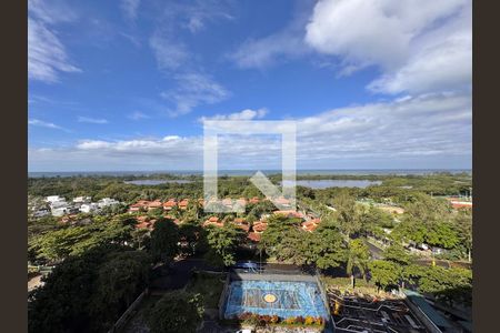 Vista da sala de apartamento à venda com 2 quartos, 58m² em Barra da Tijuca, Rio de Janeiro