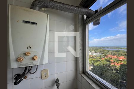 Cozinha/Área de serviço de apartamento à venda com 2 quartos, 58m² em Barra da Tijuca, Rio de Janeiro