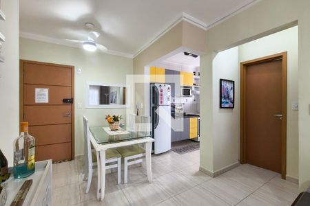 Sala de apartamento para alugar com 1 quarto, 45m² em Nova Mirim, Praia Grande